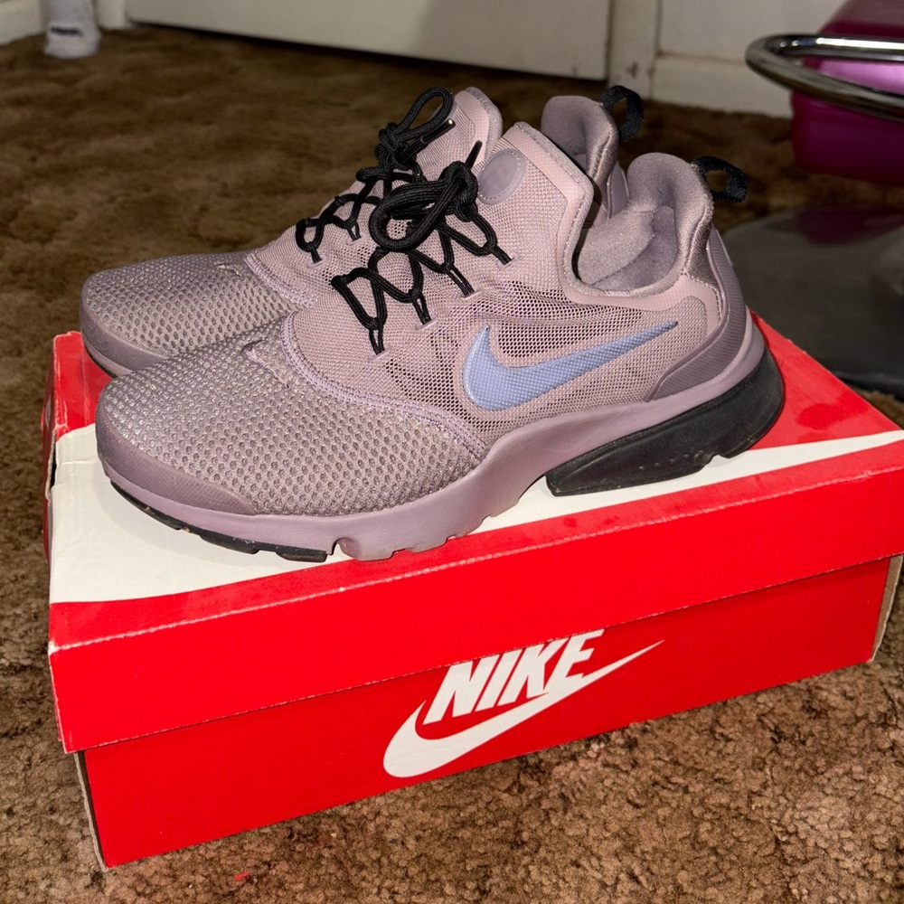 Nike Purple and Black Sneakers